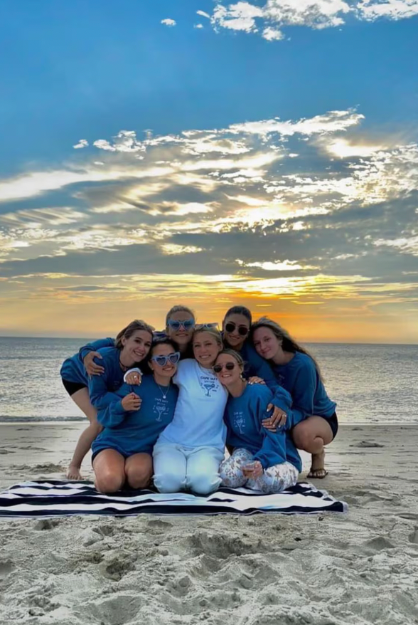 Custom Margarita Glass Embroidered Crewneck Custom wedding party group