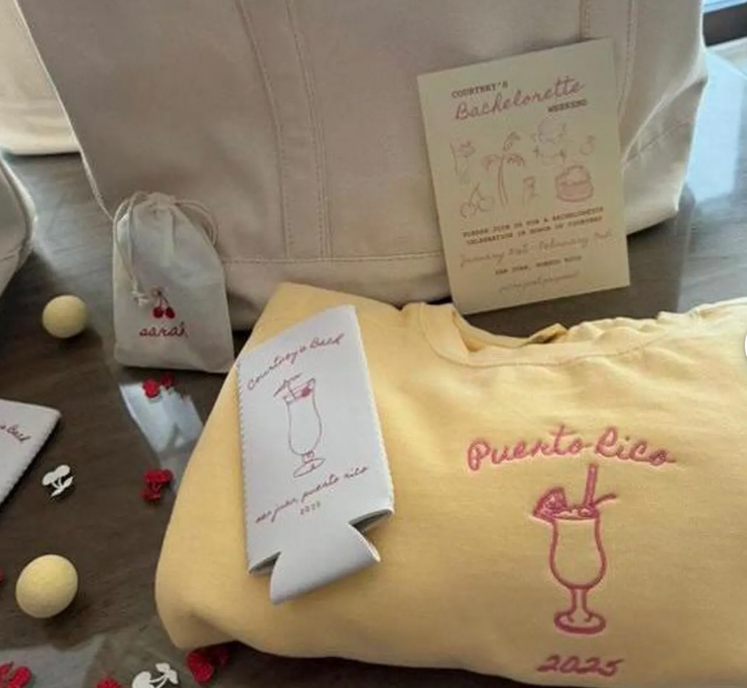 Custom Comfort Colors Embroidered Crewneck