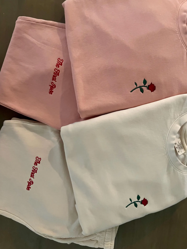 Custom Comfort Colors Embroidered Crewneck Sweatshirts