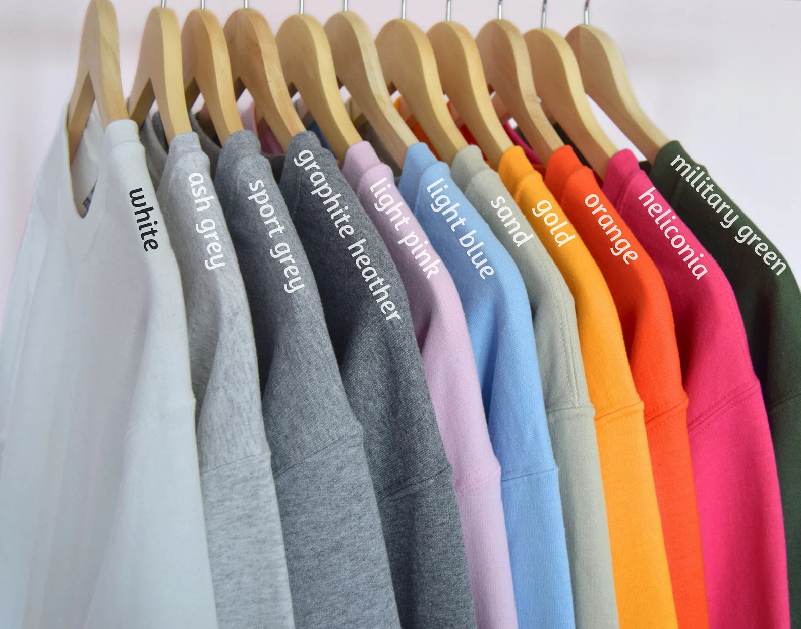 Embroidered Crewneck Colors