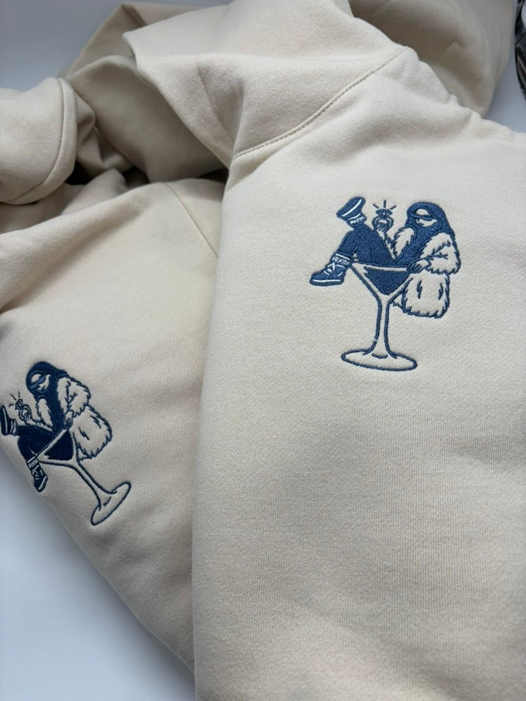 High-Quality Custom Embroidered Bachelorette Hoodie