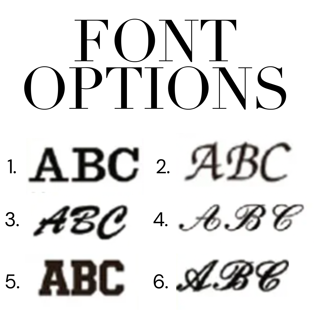 Font options