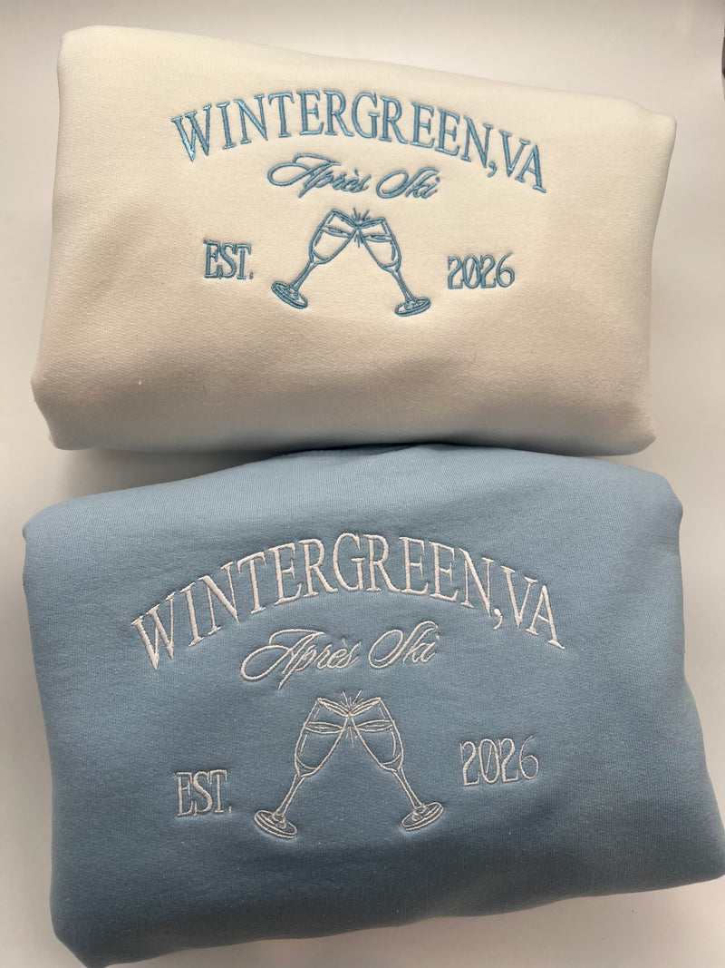 Après Ski Club Embroidered Sweatshirt