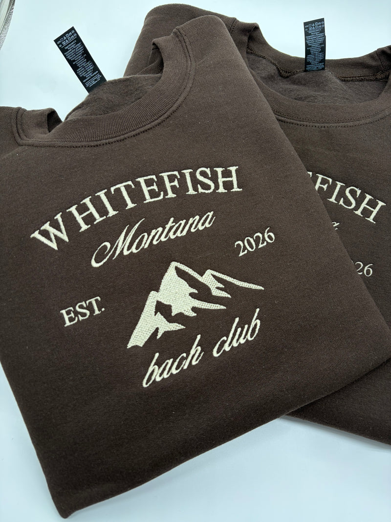 Mountain Bachelorette Club Sweatshirt